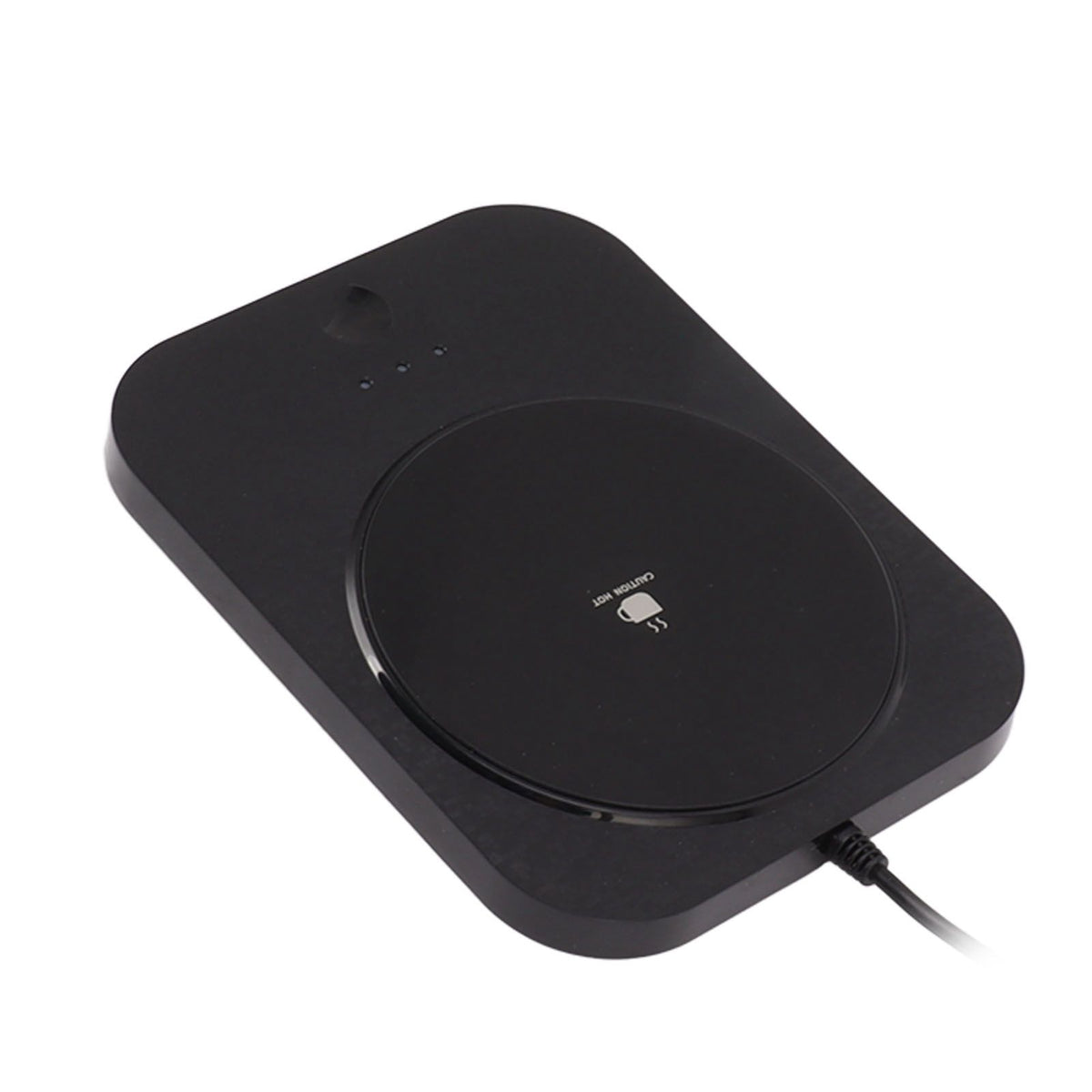 Mug Warmer 3 Gear Electric Cup Wamer Auto Power Off Fast Heating USB Milk Coffee Beverage Warmer Plate Black
