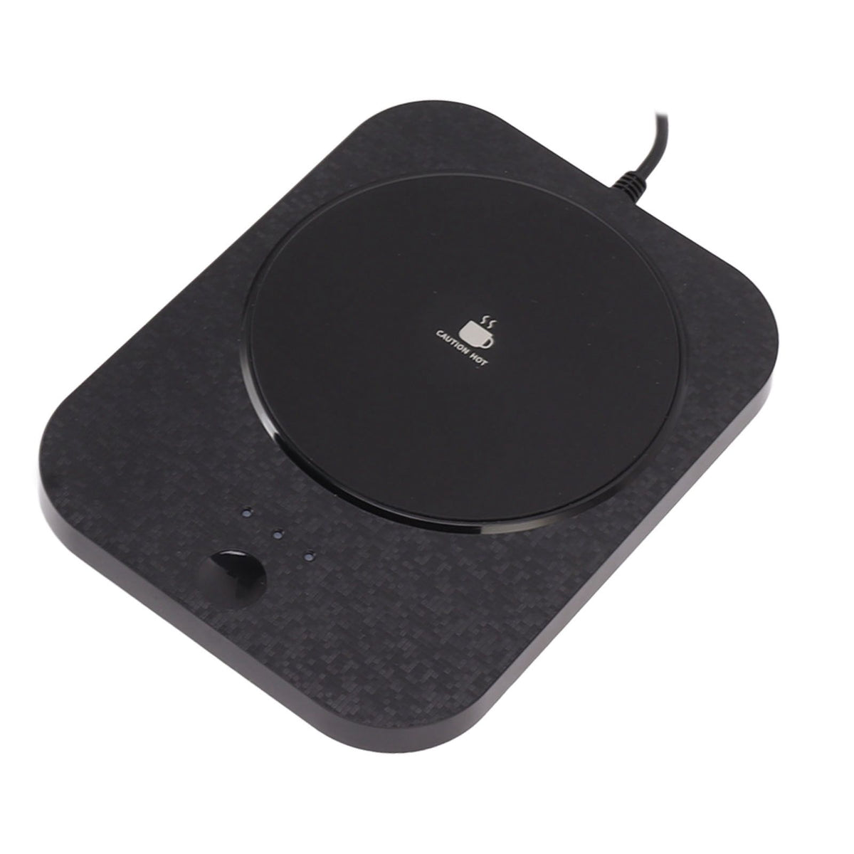 Mug Warmer 3 Gear Electric Cup Wamer Auto Power Off Fast Heating USB Milk Coffee Beverage Warmer Plate Black