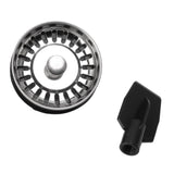 Garbage Disposer Strainer Pull Water Plug Rust Resistant Food Waste Disposer Filter Grinder Shredder Part