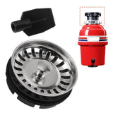 Garbage Disposer Strainer Pull Water Plug Rust Resistant Food Waste Disposer Filter Grinder Shredder Part