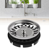 Garbage Disposer Strainer Pull Water Plug Rust Resistant Food Waste Disposer Filter Grinder Shredder Part - Extra Image