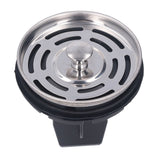 Garbage Disposal Strainer Stopper Copper ABS Garbage Disposal Splash Guard for Kitchen Home - Low Angle
