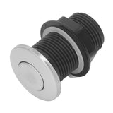 Garbage Disposal Sinktop Air Switch Kit Stainless Steel Sink Top Air Switch Push Button with 1.5m Hose for Kitchen Food Waste Disposal Electric Water Heater - 45-Degree Angle