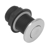Garbage Disposal Sinktop Air Switch Kit Stainless Steel Sink Top Air Switch Push Button with 1.5m Hose for Kitchen Food Waste Disposal Electric Water Heater
