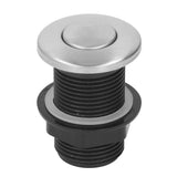 Garbage Disposal Sinktop Air Switch Kit Stainless Steel Sink Top Air Switch Push Button with 1.5m Hose for Kitchen Food Waste Disposal Electric Water Heater