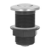 Garbage Disposal Sinktop Air Switch Kit Stainless Steel Sink Top Air Switch Push Button with 1.5m Hose for Kitchen Food Waste Disposal Electric Water Heater