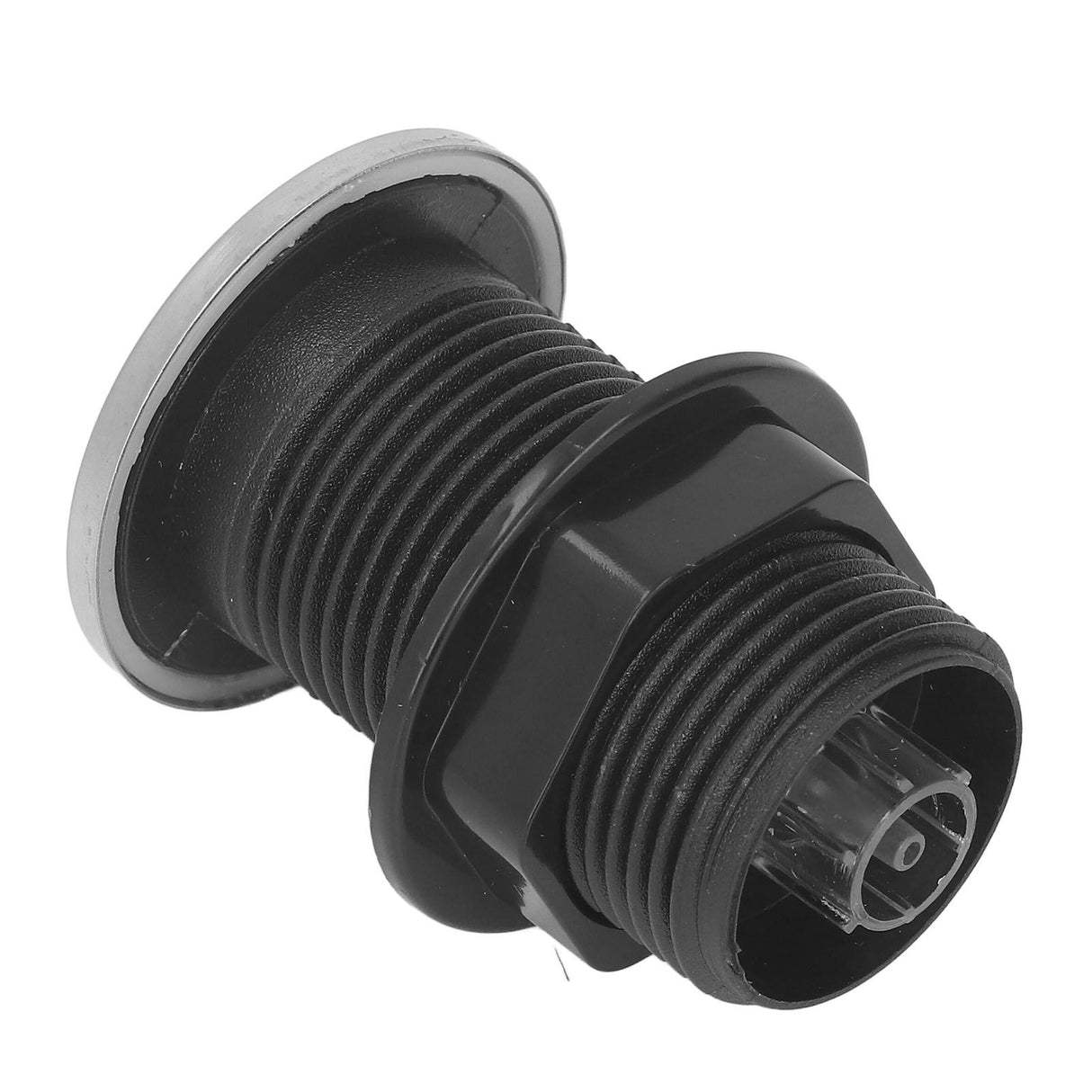 Garbage Disposal Sinktop Air Switch Kit Stainless Steel Sink Top Air Switch Push Button with 1.5m Hose for Kitchen Food Waste Disposal Electric Water Heater