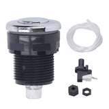 Garbage Disposal Air Switch Stainless Steel Head Flexible Spa Bathtub Air Switch 125‑250V 34 Button - Front View