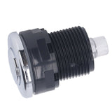 Garbage Disposal Air Switch Stainless Steel Head Flexible Spa Bathtub Air Switch 125‑250V 34 Button
