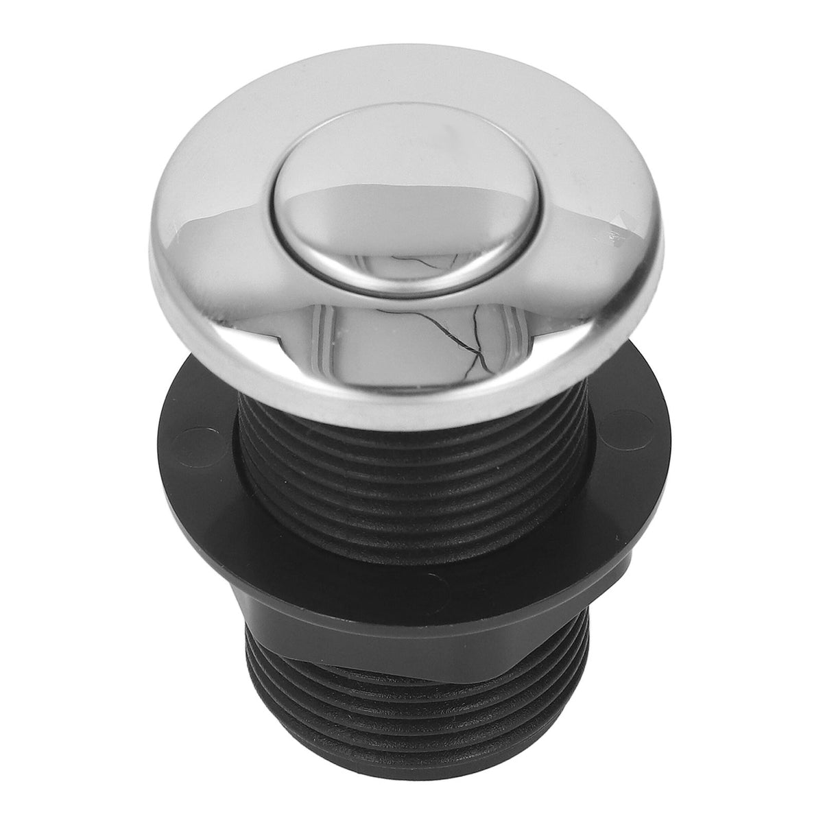Food Waste Garbage Disposal Air Switch Stainless Steel Button Pneumatic Massage Bathtub Start Switch 125/250V