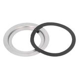 140mm Food Waste Disposer Adapter 140 to 110mm Diameter Stainless Steel Sink Food Waste Disposer Adapter - Front View