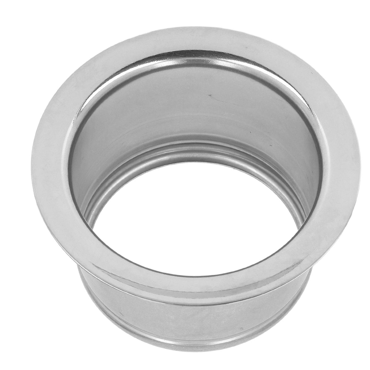 114mm Extended Sink Flange Stainless Steel Deep Garbage Disposal Flange Kitchen Sink Flange Replacement Accessories