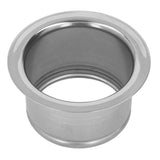 114mm Extended Sink Flange Stainless Steel Deep Garbage Disposal Flange Kitchen Sink Flange Replacement Accessories