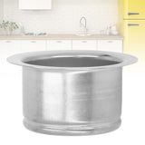 114mm Extended Sink Flange Stainless Steel Deep Garbage Disposal Flange Kitchen Sink Flange Replacement Accessories - Extra Image