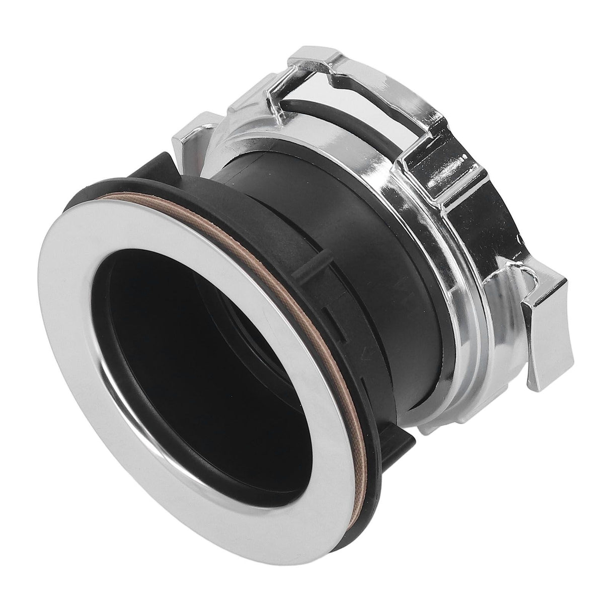 114mm Garbage Disposal Sink Flange Kit with Splash Guard Stainless Steel Food Waste Disposer Mount Replacement Accessory