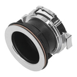 114mm Garbage Disposal Sink Flange Kit with Splash Guard Stainless Steel Food Waste Disposer Mount Replacement Accessory