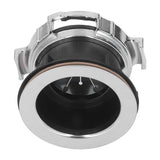114mm Garbage Disposal Sink Flange Kit with Splash Guard Stainless Steel Food Waste Disposer Mount Replacement Accessory - Top-Down View