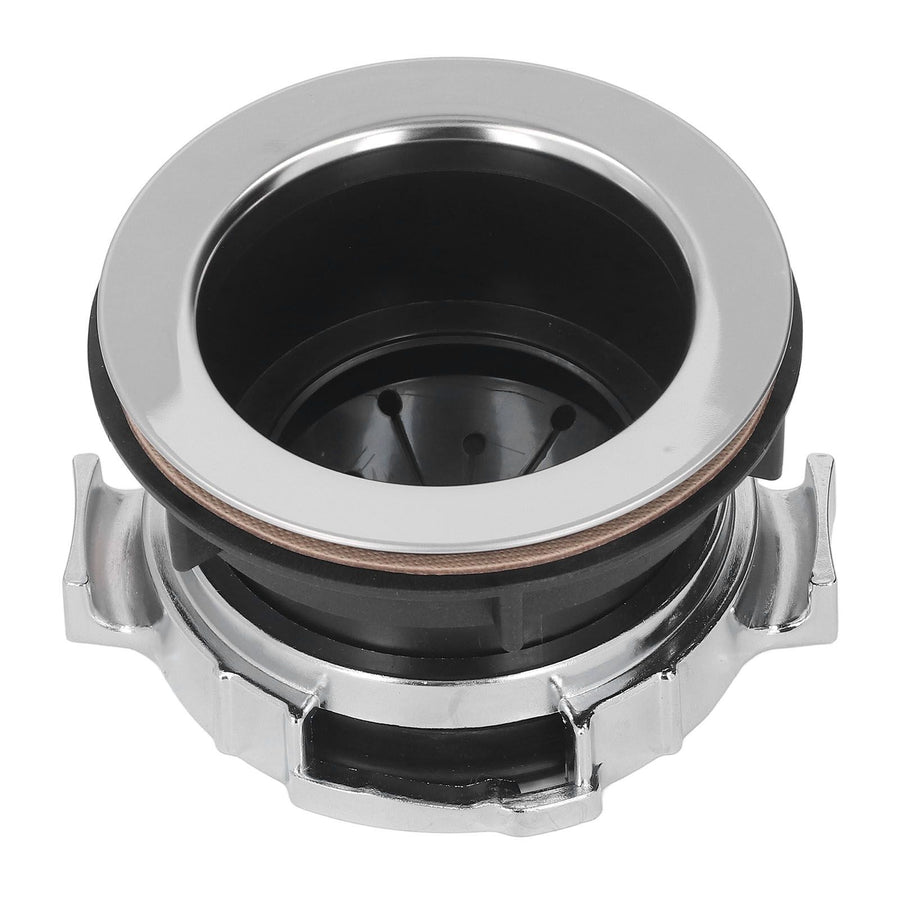 114mm Garbage Disposal Sink Flange Kit with Splash Guard Stainless Steel Food Waste Disposer Mount Replacement Accessory