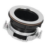 114mm Garbage Disposal Sink Flange Kit with Splash Guard Stainless Steel Food Waste Disposer Mount Replacement Accessory - Close-Up Angle