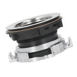 114mm Garbage Disposal Sink Flange Kit with Splash Guard Stainless Steel Food Waste Disposer Mount Replacement Accessory