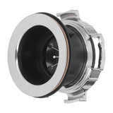 114mm Garbage Disposal Sink Flange Kit with Splash Guard Stainless Steel Food Waste Disposer Mount Replacement Accessory