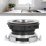 114mm Garbage Disposal Sink Flange Kit with Splash Guard Stainless Steel Food Waste Disposer Mount Replacement Accessory - Extra Image