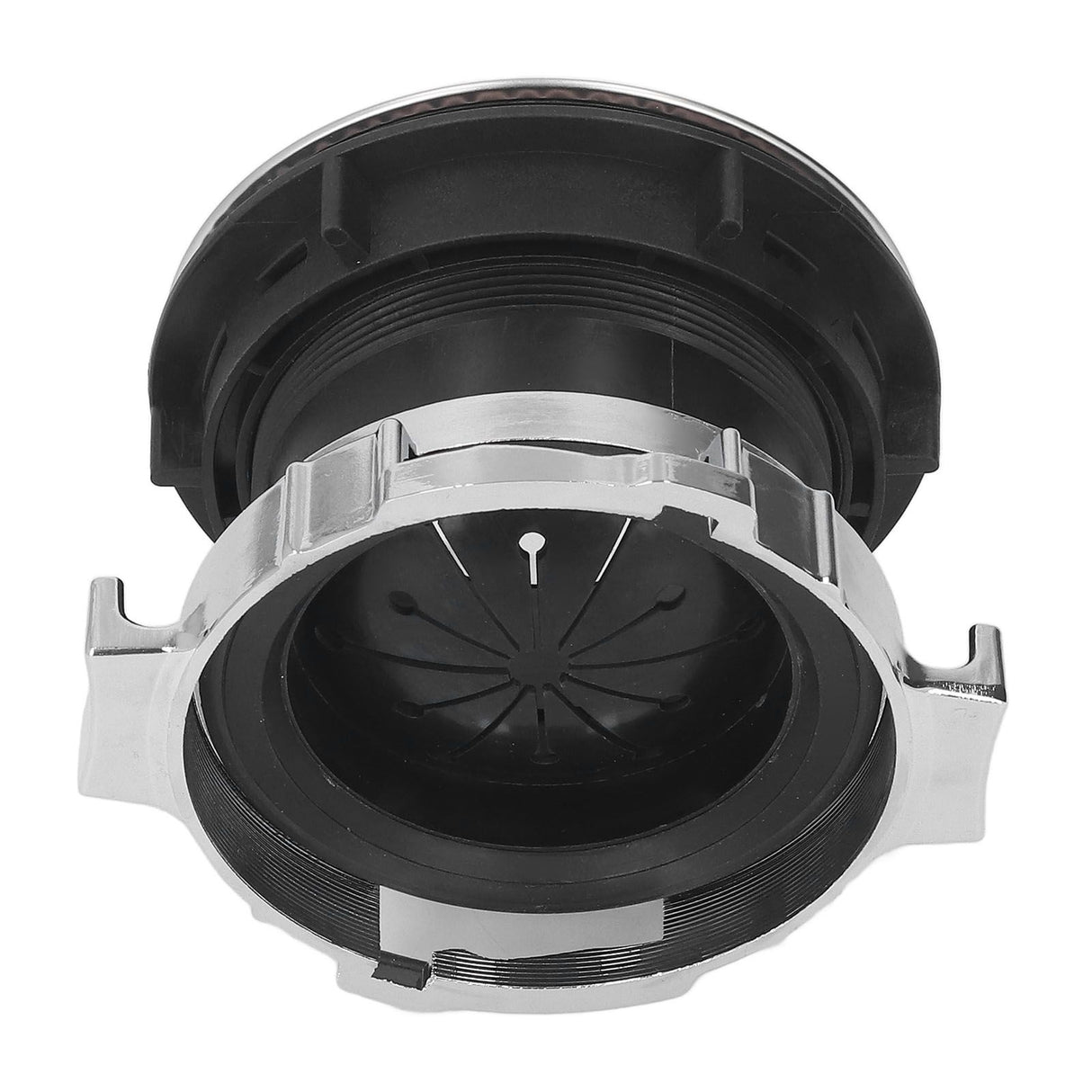 114mm Garbage Disposal Sink Flange Kit with Splash Guard Stainless Steel Food Waste Disposer Mount Replacement Accessory