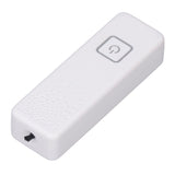 Wearable Mini Portable Air Purifier Lavalier Personal Small Negative Ion Air Purifier White - Rear View