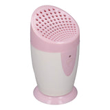 Negative Ion Air Purifier with 2 Working Modes Battery Powered Multifunctional Portable Air Purifier for Office Cars Pink