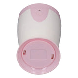 Negative Ion Air Purifier with 2 Working Modes Battery Powered Multifunctional Portable Air Purifier for Office Cars Pink