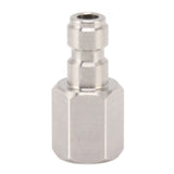 1/8 Inch Bspp Female Thread Fitting 304 Stainless Steel Female Straight Coupling Adapter for CO2 Cylinder Inflatable Attachment