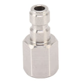 1/8 Inch Bspp Female Thread Fitting 304 Stainless Steel Female Straight Coupling Adapter for CO2 Cylinder Inflatable Attachment
