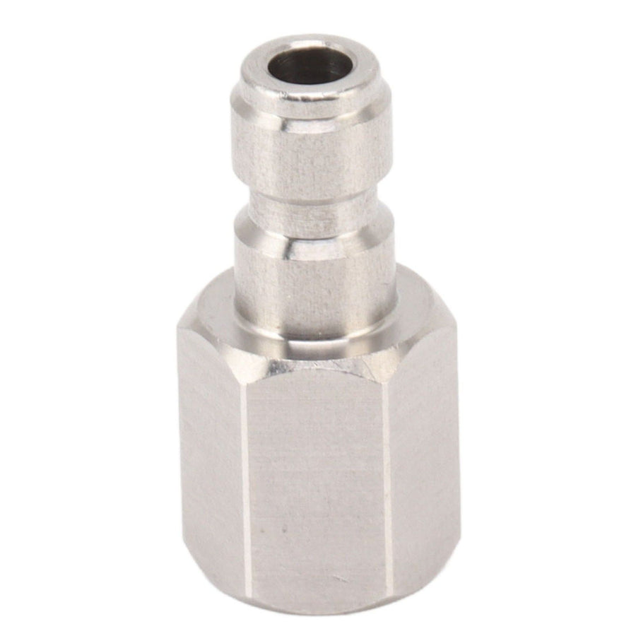 1/8 Inch Bspp Female Thread Fitting 304 Stainless Steel Female Straight Coupling Adapter for CO2 Cylinder Inflatable Attachment