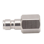 1/8 Inch Bspp Female Thread Fitting 304 Stainless Steel Female Straight Coupling Adapter for CO2 Cylinder Inflatable Attachment