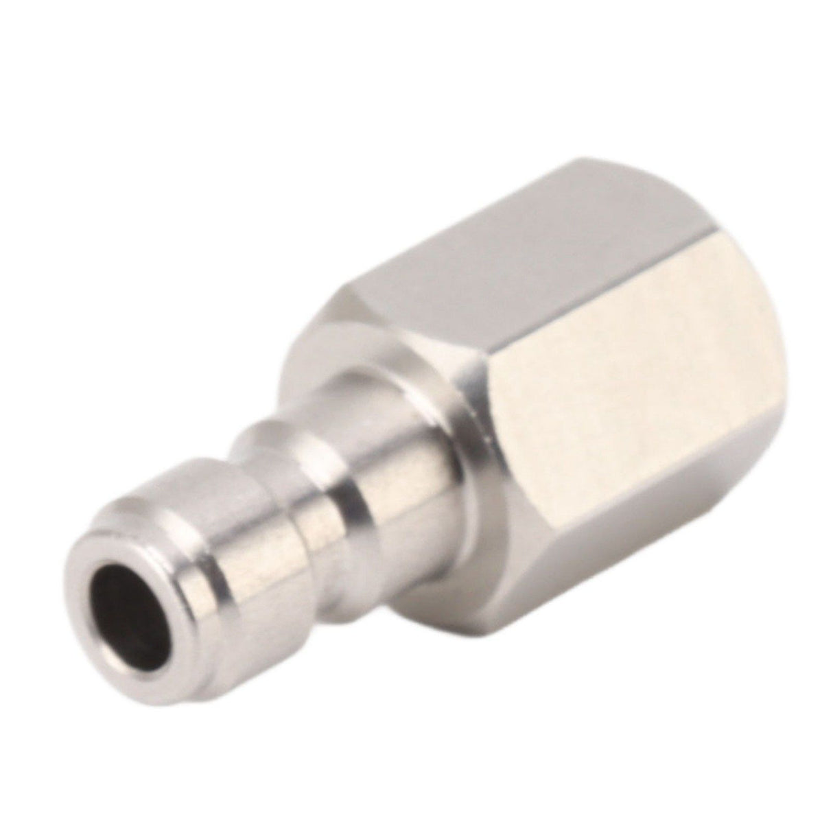 1/8 Inch Bspp Female Thread Fitting 304 Stainless Steel Female Straight Coupling Adapter for CO2 Cylinder Inflatable Attachment