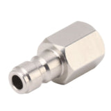 1/8 Inch Bspp Female Thread Fitting 304 Stainless Steel Female Straight Coupling Adapter for CO2 Cylinder Inflatable Attachment