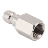 1/8 Inch Bspp Female Thread Fitting 304 Stainless Steel Female Straight Coupling Adapter for CO2 Cylinder Inflatable Attachment