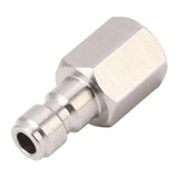 1/8 Inch Bspp Female Thread Fitting 304 Stainless Steel Female Straight Coupling Adapter for CO2 Cylinder Inflatable Attachment - Extra Image