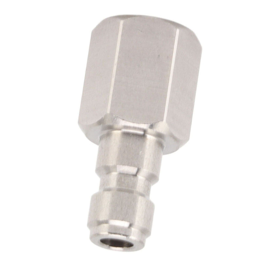 1/8 Inch Bspp Female Thread Fitting 304 Stainless Steel Female Straight Coupling Adapter for CO2 Cylinder Inflatable Attachment