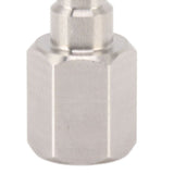 1/8 Inch Bspp Female Thread Fitting 304 Stainless Steel Female Straight Coupling Adapter for CO2 Cylinder Inflatable Attachment