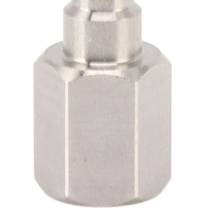1/8 Inch Bspp Female Thread Fitting 304 Stainless Steel Female Straight Coupling Adapter for CO2 Cylinder Inflatable Attachment