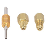 Copper Refrigerant Tank Adapter 1/2 ACME to 1/4 SAE 1/4 SAE to 1/2 ACME Refrigerant Tank Adapter Fittings