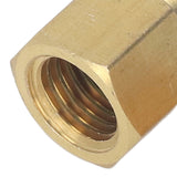 Copper Refrigerant Tank Adapter 1/2 ACME to 1/4 SAE 1/4 SAE to 1/2 ACME Refrigerant Tank Adapter Fittings - Extra Image