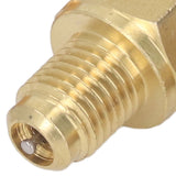 Copper Refrigerant Tank Adapter 1/2 ACME to 1/4 SAE 1/4 SAE to 1/2 ACME Refrigerant Tank Adapter Fittings