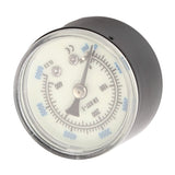6000 Psi CO2 Pressure Gauge 1/8npt Thread Air Pressure Gauge Double Scale Luminous Carbon Dioxide Meter