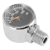 2000psi Pressure Gauge 1/8NPT Mount CO2 Cylinder Filling Pressure Meter for CO2 Gas Tank Keg Black