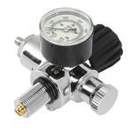 6000psi 400Bar Diving Tank Pressure Gauge M18x1.5 Scuba Diving Tank Pressure Gauge Double Scale Luminous Meter