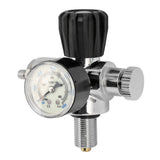 6000psi 400Bar Diving Tank Pressure Gauge M18x1.5 Scuba Diving Tank Pressure Gauge Double Scale Luminous Meter - 45-Degree Angle