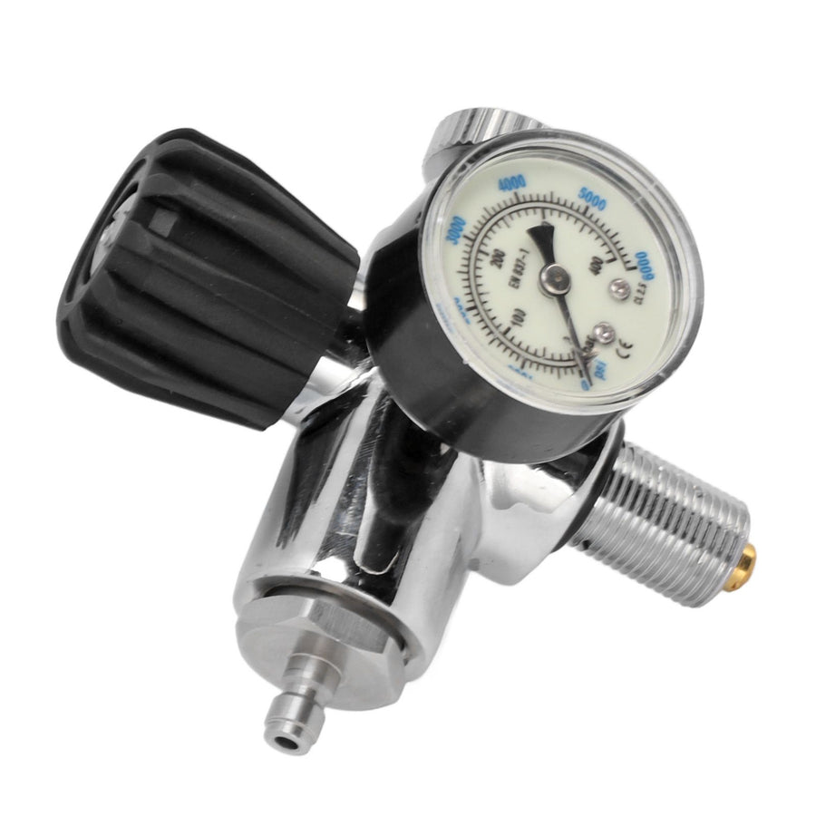 6000psi 400Bar Diving Tank Pressure Gauge M18x1.5 Scuba Diving Tank Pressure Gauge Double Scale Luminous Meter