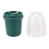 Portable Juicer Cup Multifunctional Rechargeable Small 4 Blades Blender Fruit Mixing Machine for Home 260ml Green